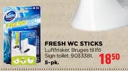 jem & fix FRESH WC STICKS tilbud