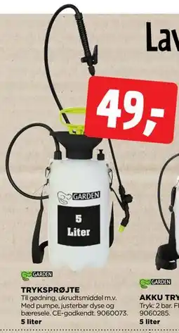 jem & fix TRYKSPRØJTE tilbud