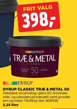 jem & fix DYRUP CLASSIC TRÆ & METAL 50 tilbud