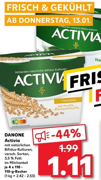 Kaufland DE Danone Activia tilbud
