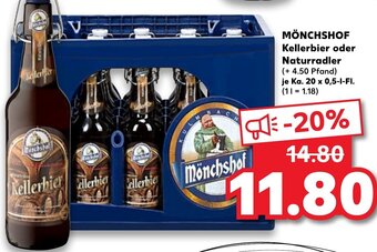 Mönchshof Kellerbier Oder Naturradler