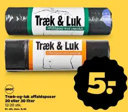 Netto Træk & Luk affaldsposer tilbud
