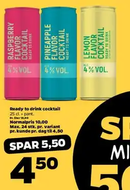 Netto Ready to drink cocktail (25 cl) tilbud