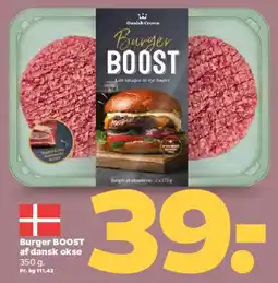 Netto Burger BOOST tilbud