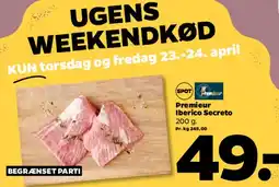 Netto Premier Iberico Secreto tilbud