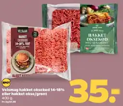 Netto Velsmag hakket oksekød 14-18% tilbud