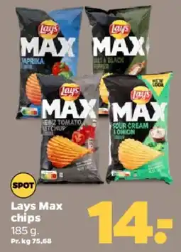 Netto Lay's Max chips tilbud