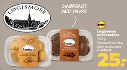 Netto Løgismose mini cookies / smørbagt med havre tilbud