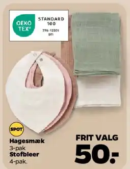 Netto Hagesmæk / Stofbleer (pakker) tilbud