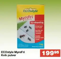 Bauhaus ECOstyle MyreFri Kvik pulver tilbud