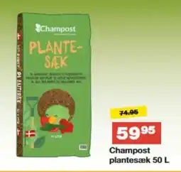 Bauhaus Champost plantesæk tilbud