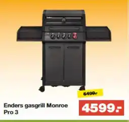 Bauhaus Enders gasgrill Monroe Pro 3 tilbud