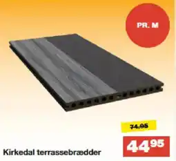 Bauhaus Kirkedal terrassebrædder tilbud