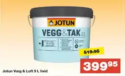 Bauhaus Jotun Væg & Loft hvid tilbud