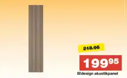 Bauhaus B!design akustikpanel tilbud
