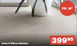 Bauhaus Holse & Wibroe Bambus tilbud