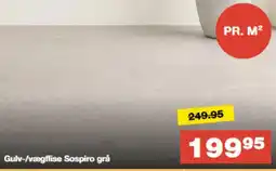 Bauhaus Gulv-/vægflise Sospiro grå tilbud