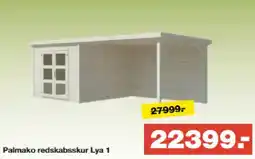 Bauhaus Palmako redskabsskur Lya 1 tilbud