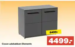 Bauhaus Cozze udekøkken Elements tilbud