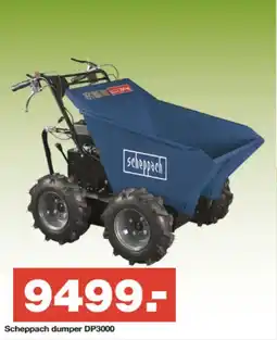 Bauhaus Scheppach dumper DP3000 tilbud