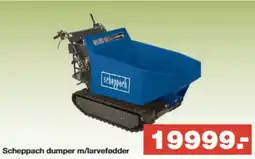 Bauhaus Scheppach dumper m/larvefødder tilbud