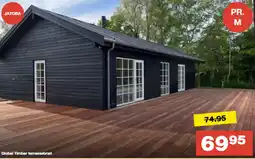 Bauhaus Global Timber terrassebræt tilbud