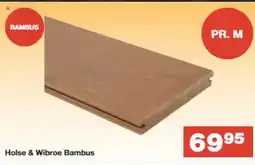 Bauhaus Holse & Wibroe Bambus tilbud