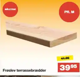Bauhaus Frøslev terrassebrædder tilbud