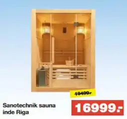 Bauhaus Sanotechnik sauna inde Riga tilbud