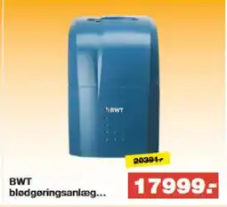 Bauhaus BWT blødgøringsanlæg... tilbud