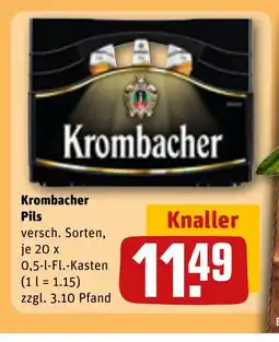 REWE DE Krombacher Pils tilbud