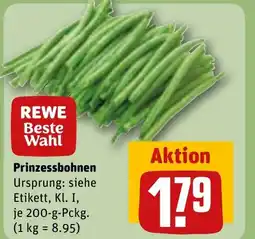 REWE DE Prinzessbohnen tilbud