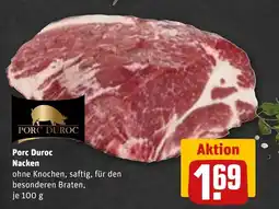 REWE DE Porc Duroc Nacken tilbud