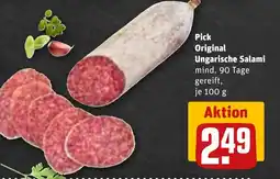 REWE DE Pick Original Ungarische Salami tilbud