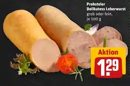 REWE DE Probsteier Delikatess Leberwurst tilbud