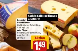 REWE DE Beemster Beemsdammer oder Pikant tilbud