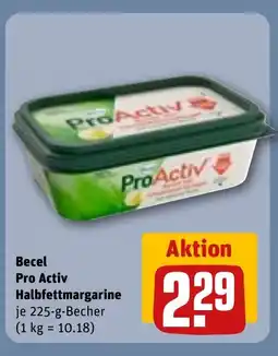 REWE DE Becel Pro Activ Halbfettmargarine tilbud