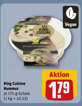 REWE DE King Cuisine Hummus tilbud