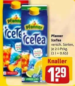 REWE DE Pfanner IceTea tilbud