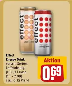 REWE DE Effect Energy Drink tilbud