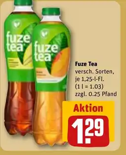 REWE DE Fuze Tea tilbud