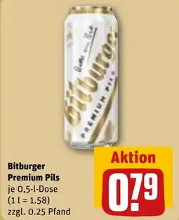 REWE DE Bitburger Premium Pils tilbud