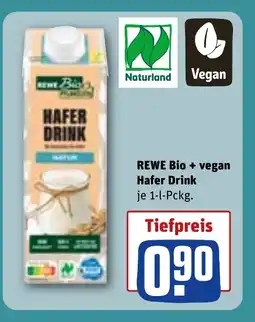 REWE DE REWE Bio + vegan Hafer Drink tilbud