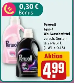 REWE DE Perwoll Fein-/ Wollwaschmittel tilbud