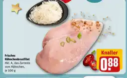 REWE DE Frisches Hähnchenbrustfilet tilbud