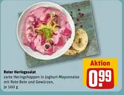 REWE DE Roter Heringssalat tilbud