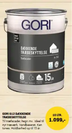 XL-BYG Gori 612 dækkende træbeskyttelse tilbud