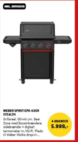 XL-BYG Weber spirit EPX-435R stealth tilbud