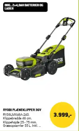 XL-BYG Ryobi pleneklipper 36v tilbud