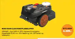 XL-BYG Worx vision cloud robotplæneklipper tilbud